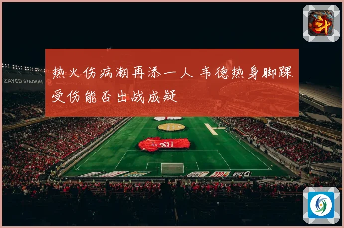 热火伤病潮再添一人 韦德热身脚踝受伤能否出战成疑